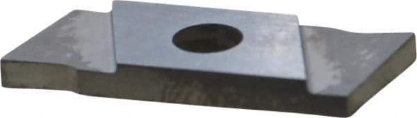 NIKCOLE MINI-SYSTEMS - GIE 1.6mm Cutting Width Carbide Grooving Insert - 6mm Max Depth of Cut, Right Hand - Eagle Tool & Supply