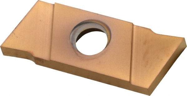 NIKCOLE MINI-SYSTEMS - GIE 1.85mm Cutting Width Carbide Grooving Insert - 6mm Max Depth of Cut, Right Hand, TiN Finish - Eagle Tool & Supply