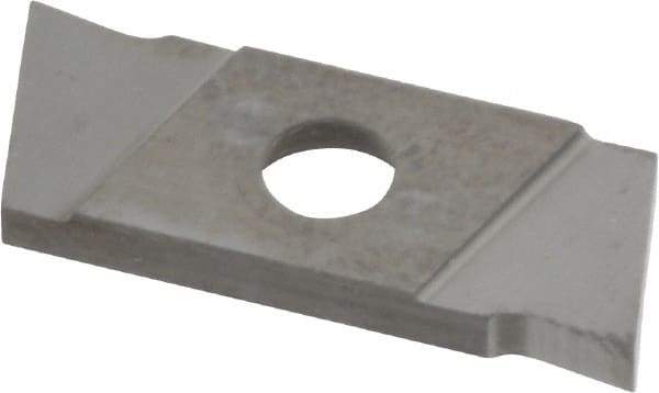NIKCOLE MINI-SYSTEMS - GIE 1.85mm Cutting Width Carbide Grooving Insert - 6mm Max Depth of Cut, Left Hand - Eagle Tool & Supply