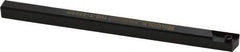 NIKCOLE MINI-SYSTEMS - External Thread, 140mm OAL, Right Hand Indexable Grooving Cutoff Toolholder - 8mm Shank Height x 8mm Shank Width, GIE Insert Style, THS Toolholder Style, Series Mini-Systems - Eagle Tool & Supply