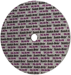 3M - 12" Diam, 1/2" Face Width, 1-1/4" Center Hole, Fine Grade, Silicon Carbide Deburring Wheel - Unitized, Soft Density 2 Grade, 2,600 RPM - Eagle Tool & Supply