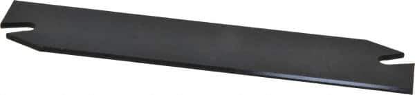 Hertel - 1-1/4" Blade Height, 3/32" Blade Width, 5.9" OAL, Right Hand Cut, Double End Indexable Cut-Off Blade - MGIH Blade - Eagle Tool & Supply