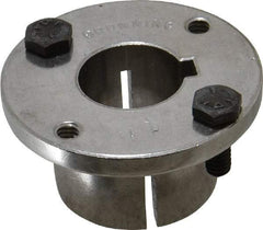 Browning - 1" Bore, 1/4" Wide Keyway, 1/8" Deep Keyway, H Sprocket Bushing - 1.57 to 1-5/8" Outside Diam, For Use with Split Taper Sprockets & Sheaves - Eagle Tool & Supply