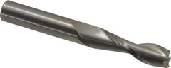 Onsrud - 3/8" Cutting Diam x 1-1/4" Length of Cut, 2 Flute, Upcut Spiral Router Bit - Uncoated, Right Hand Cut, Solid Carbide, 3" OAL x 3/8" Shank Diam, Double Edge, 30° Helix Angle - Eagle Tool & Supply