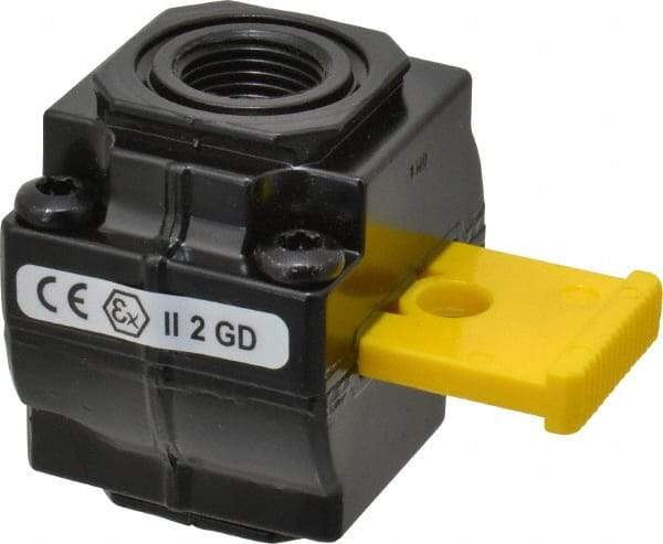 Norgren - 3/8" NPT Lockout Valve - 8 CV Rate, 240 CFM, 250 Max psi, Slide Actuator - Eagle Tool & Supply