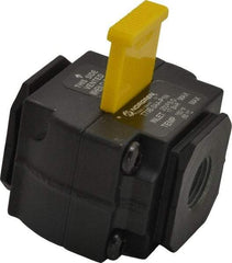 Norgren - 3/8" NPT Lockout Valve - 4 CV Rate, 120 CFM, 250 Max psi, Slide Actuator - Eagle Tool & Supply