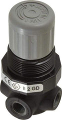 Norgren - 1/8" NPT Relief Valve - 0.7 CV Rate, 21 CFM, 100 Max psi, Knob Adjustment Actuator - Eagle Tool & Supply
