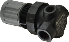 Norgren - 1/4" NPT Relief Valve - 0.7 CV Rate, 21 CFM, 100 Max psi, Knob Adjustment Actuator - Eagle Tool & Supply
