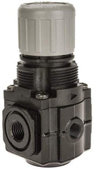 Norgren - 1/4" NPT Relief Valve - 1.6 CV Rate, 48 CFM, 150 Max psi, Knob Adjustment Actuator - Eagle Tool & Supply