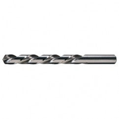 #1 LHS / LHC HSS 118 Degree Radial Point Left Hand Helix Jobber Drill - Bright - Eagle Tool & Supply