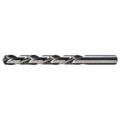 #1 LHS / LHC HSS 118 Degree Radial Point Left Hand Helix Jobber Drill - Bright - Eagle Tool & Supply