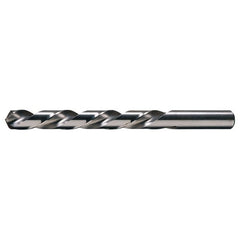 #28 LHS / LHC HSS 118 Degree Radial Point Left Hand Helix Jobber Drill - Bright - Exact Industrial Supply