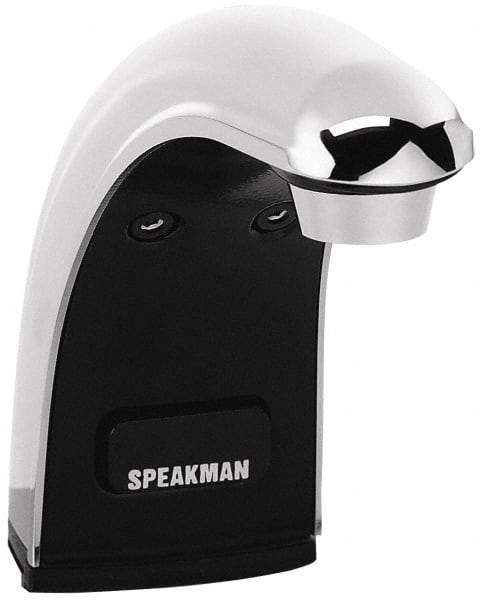 Speakman - Surface Mounted Electronic & Sensor Faucet with External Mixer - Powered by AC Only, Integral Spout, 8" Mounting Centers, Lead-Free, For Use with Potable Water Applications - Eagle Tool & Supply