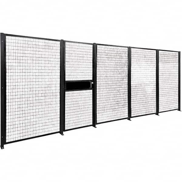 Folding Guard - Temporary Structure Partitions Type: Panel Height (Feet): 7 - Eagle Tool & Supply