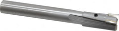 Made in USA - 13/16" Diam, 5/8" Shank, Diam, 3 Flutes, Straight Shank, Interchangeable Pilot Counterbore - Eagle Tool & Supply