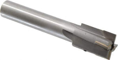 Made in USA - 1-3/8" Diam, 1" Shank, Diam, 4 Flutes, Straight Shank, Interchangeable Pilot Counterbore - 6-5/8" OAL, Bright Finish, Carbide-Tipped - Eagle Tool & Supply