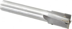 Made in USA - 1-9/16" Diam, 1-1/4" Shank, Diam, 4 Flutes, Straight Shank, Interchangeable Pilot Counterbore - Eagle Tool & Supply