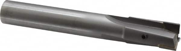 Made in USA - 7/8" Diam, 3/4" Shank, Diam, 3 Flutes, Straight Shank, Interchangeable Pilot Counterbore - Eagle Tool & Supply