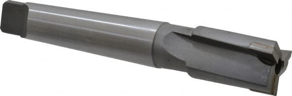Made in USA - 1-1/8" Diam, 3 Flutes, Morse Taper Shank, Interchangeable Pilot Counterbore - Eagle Tool & Supply