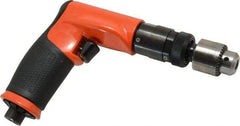 Dotco - 1/4" Keyed Chuck - Pistol Grip Handle, 1,000 RPM, 0.4 hp, 90 psi - Eagle Tool & Supply