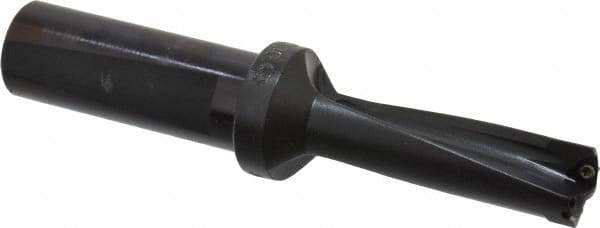 Kyocera - 1.87" Max Drill Depth, 3xD, 5/8" Diam, Indexable Insert Drill - 2 Inserts, 3/4" Shank Diam, Whistle Notch Shank - Eagle Tool & Supply
