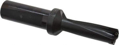 Kyocera - 1.87" Max Drill Depth, 3xD, 5/8" Diam, Indexable Insert Drill - 2 Inserts, 3/4" Shank Diam, Whistle Notch Shank - Eagle Tool & Supply