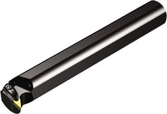 Sandvik Coromant - 2" Min Bore Diam, 12" OAL, 1-1/2" Shank Diam, A..DVUNR/L Indexable Boring Bar - Wedge Holding Method - Eagle Tool & Supply