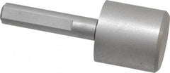 Made in USA - 1-1/16" Head Diam, 3/8" Shank Diam, Counterbore Pilot - Bright Finish, Carbon Steel - Eagle Tool & Supply