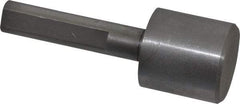 Made in USA - 1-1/16" Head Diam, 7/16" Shank Diam, Counterbore Pilot - Carbon Steel - Eagle Tool & Supply