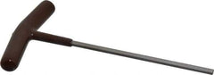 Paramount - 5/32" Hex, T-Handle Cushion Grip, Hex Key - 6" OAL, Steel, Inch System of Measurement - Eagle Tool & Supply