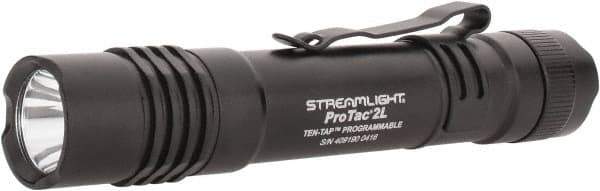 Streamlight - White LED Bulb, 350 Lumens, Industrial/Tactical Flashlight - Black Aluminum Body, 2 Lithium Batteries Included - Eagle Tool & Supply