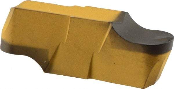 Iscar - 40020GIPI Grade IC8250, 4mm Cutting Width Carbide Grooving Insert - Right Hand, 2mm Corner Radius, TiCN/Al2O3/TiN Finish - Eagle Tool & Supply