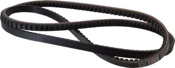 Browning - Section BX, 21/32" Wide, 68" Outside Length, Gripnotch V-Belt - Rubber Compound, Gripnotch, No. BX65 - Eagle Tool & Supply
