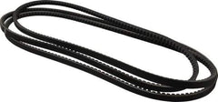 Browning - Section BX, 21/32" Wide, 161" Outside Length, Gripnotch V-Belt - Rubber Compound, Gripnotch, No. BX158 - Eagle Tool & Supply