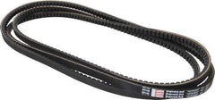 Browning - Section BX, 21/32" Wide, 143" Outside Length, Gripnotch V-Belt - Rubber Compound, Gripnotch, No. BX140 - Eagle Tool & Supply
