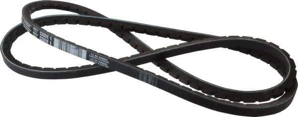 Browning - Section 5VX, 5/8" Wide, 80" Outside Length, Gripnotch V-Belt - Rubber Compound, 358 Gripnotch, No. 5VX800 - Eagle Tool & Supply