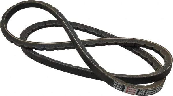 Browning - Section 5VX, 5/8" Wide, 66" Outside Length, Gripnotch V-Belt - Rubber Compound, 358 Gripnotch, No. 5VX660 - Eagle Tool & Supply