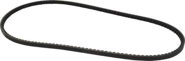 Browning - Section AX, 1/2" Wide, 48" Outside Length, Gripnotch V-Belt - Rubber Compound, Gripnotch, No. AX46 - Eagle Tool & Supply
