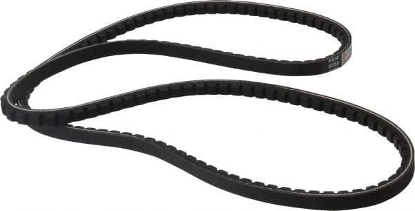 Browning - Section AX, 1/2" Wide, 58" Outside Length, Gripnotch V-Belt - Rubber Compound, Gripnotch, No. AX56 - Eagle Tool & Supply