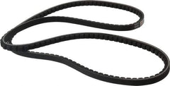 Browning - Section AX, 1/2" Wide, 58" Outside Length, Gripnotch V-Belt - Rubber Compound, Gripnotch, No. AX56 - Eagle Tool & Supply