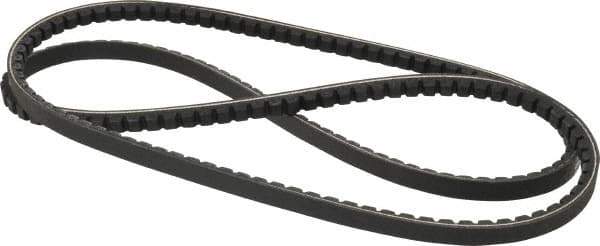 Browning - Section AX, 1/2" Wide, 66" Outside Length, Gripnotch V-Belt - Rubber Compound, Gripnotch, No. AX64 - Eagle Tool & Supply