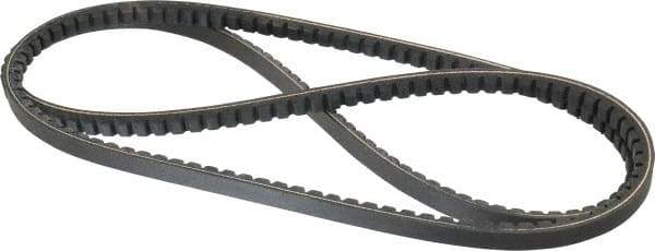 Browning - Section AX, 1/2" Wide, 68" Outside Length, Gripnotch V-Belt - Rubber Compound, Gripnotch, No. AX66 - Eagle Tool & Supply
