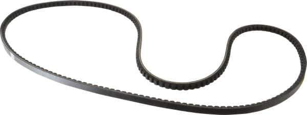 Browning - Section AX, 1/2" Wide, 70" Outside Length, Gripnotch V-Belt - Rubber Compound, Gripnotch, No. AX68 - Eagle Tool & Supply