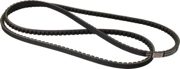 Browning - Section AX, 1/2" Wide, 77" Outside Length, Gripnotch V-Belt - Rubber Compound, Gripnotch, No. AX75 - Eagle Tool & Supply