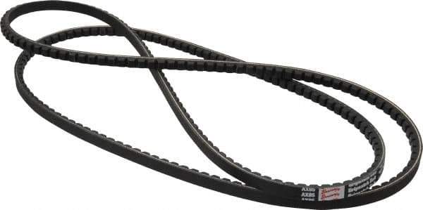 Browning - Section AX, 1/2" Wide, 87" Outside Length, Gripnotch V-Belt - Rubber Compound, Gripnotch, No. AX85 - Eagle Tool & Supply