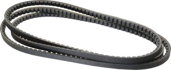 Browning - Section AX, 1/2" Wide, 98" Outside Length, Gripnotch V-Belt - Rubber Compound, Gripnotch, No. AX96 - Eagle Tool & Supply
