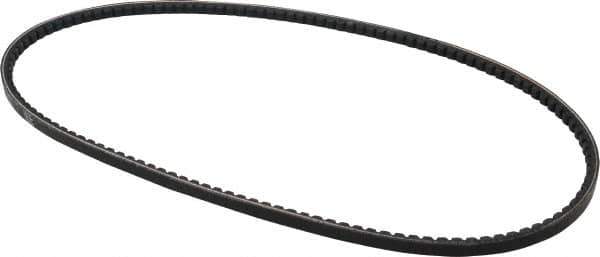 Browning - Section AX, 1/2" Wide, 47" Outside Length, Gripnotch V-Belt - Rubber Compound, Gripnotch, No. AX45 - Eagle Tool & Supply