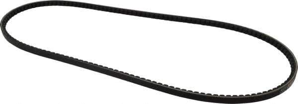 Browning - Section AX, 1/2" Wide, 52" Outside Length, Gripnotch V-Belt - Rubber Compound, Gripnotch, No. AX50 - Eagle Tool & Supply