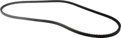 Browning - Section AX, 1/2" Wide, 54" Outside Length, Gripnotch V-Belt - Rubber Compound, Gripnotch, No. AX52 - Eagle Tool & Supply