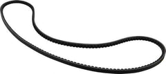 Browning - Section AX, 1/2" Wide, 60" Outside Length, Gripnotch V-Belt - Rubber Compound, Gripnotch, No. AX58 - Eagle Tool & Supply